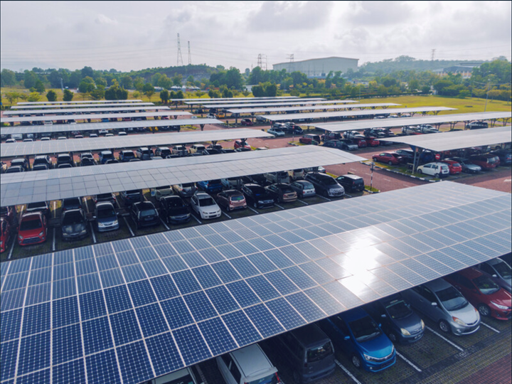Fostering the use of solar energy with panels on roof and carport of our Malaysian facility.